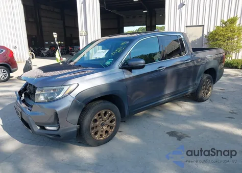 2021 Honda Ridgeline Rtl-E из США, поврежденный, VIN 5FPYK3F73MB024472